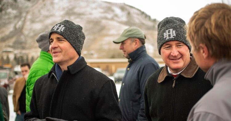 Kirk y Jim Hansen